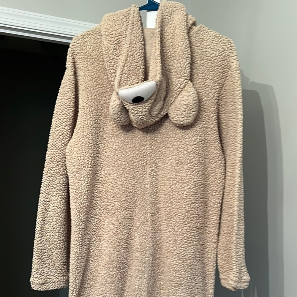 Ted Thunder Bunny Bear Hoodie - Tan - Picture 3 of 6